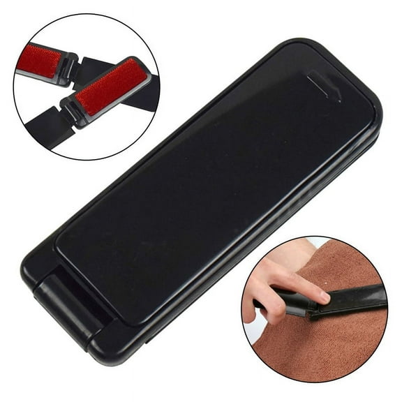 Foldable Lint Brush Folding Small Travel Purse Fur Fabric Dust I9X6 Remover V0F2