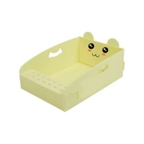 Foldable Litter Box, Portable Travel Cat Litter Tray with Waterproof Design, Extra Large Open-Top Disposable Litter Box for Cats, Lightweight and Easy to Carry, Anti-Tracking Feature