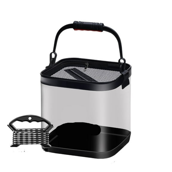 Foldable Live Fish Bucket Eva Thickened Fish Bucket Portable Water Tank Fishing Gear Live Fish Box