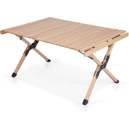 Foldable Low Height Wood Picnic Table