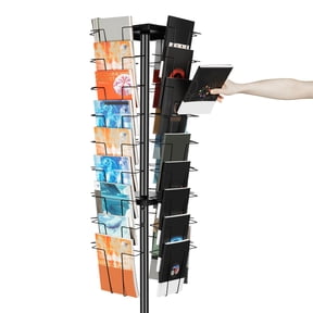Shop Rotating Magazine Racks for Business and Home Organization