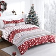 thumbnail image 1 of Christmas Duvet Cover Size-Christmas Holiday Printed Duvet Cover Set, Soft and Breathable Christmas Decorations Bedding Set, 1 of 6