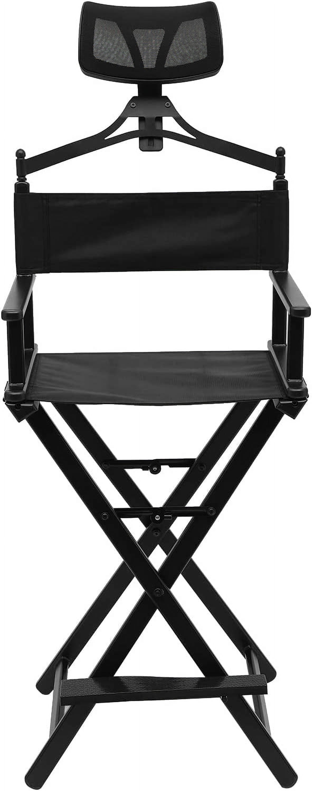 Foldable Makeup Artist Stool Chair Protable Tall Folding Directors