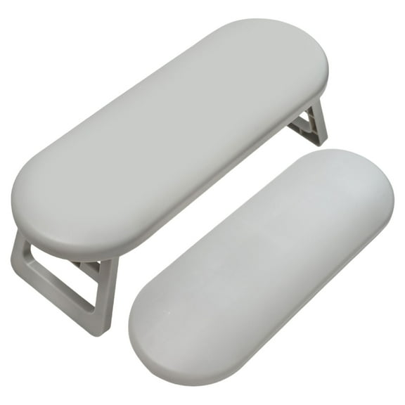Foldable Manicure Hand Rest Plastic Nail Arm Cushion for Salon and Home Use