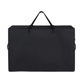 Foldable Mattress Storage Bag, 33x27x16 Inch Portable Waterproof Carry Case for Trifold Foam Folding Mattress, Heavy Duty Camping Bag for Guest Bed, Dorm, Travel, Back to School