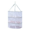 thumbnail image 1 of Foldable Mesh Clothes Drying Rack | 3-Tier Flat Dryer for Sweaters, Underwear & Socks | Breathable Nylon with Steel Frame | Space Saving Design for Indoor & Outdoor Use, 1 of 2
