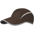 thumbnail image 1 of Foldable Mesh Sports Cap With Reflective Stripe Breathable Sun Runner Cap, 1 of 5