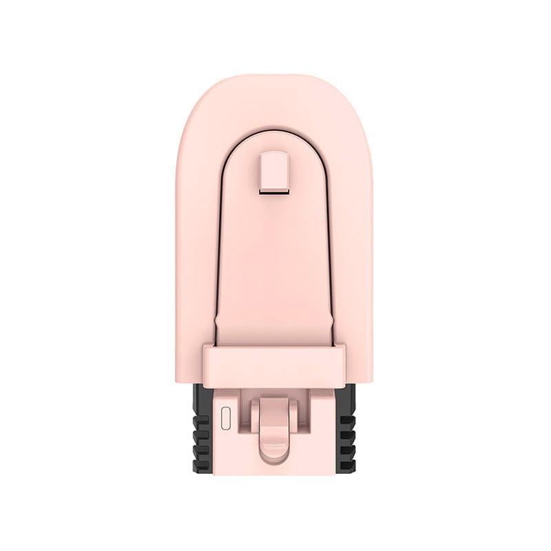 Foldable Mini Travel Iron, Portable Handheld Steam & Dry Iron with Non-Stick Soleplate and 3 Temperature Settings for Clothes