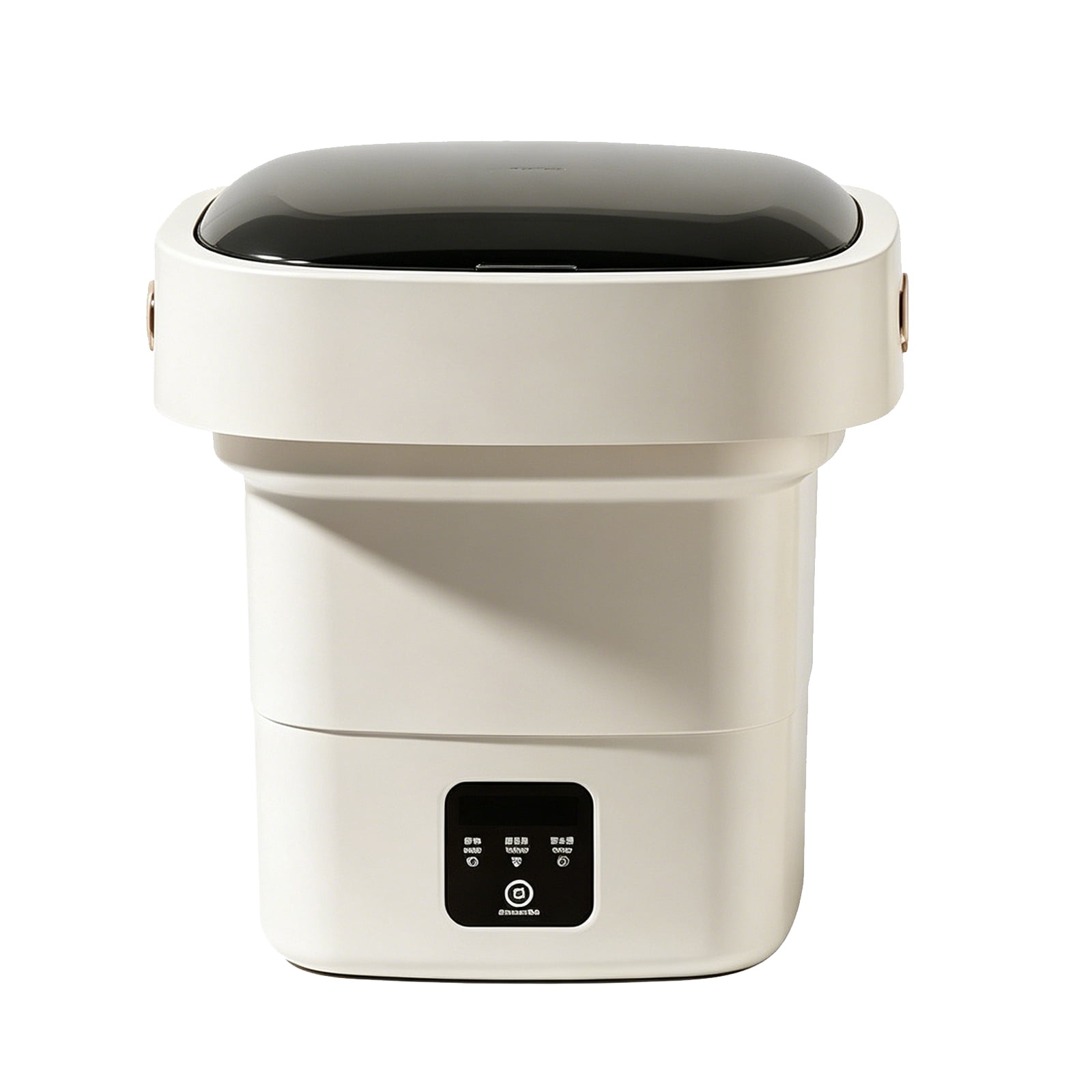 Foldable Mini Washing Machine, Portable Washer with Blue Light for Underwear, Socks & Small Laundry