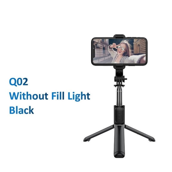 Foldable Mini Wireless Bluetooth Selfie Stick Tripod With LED Fill Light Shutter Remote Control For iPhone Samsung Huawei Xiaomi