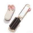 thumbnail image 1 of Foldable Mirror Hairbrush - Compact Travel Detangling Comb with Air Cushion Massage, 2-in-1 Folding Hairbrush & Mirror, Portable Grooming Tool for Purse, Gym Bag, Handbag, 1 of 6