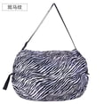 thumbnail image 1 of Foldable Mommy Bag Large Capacity Bag Environmental Protection Multi-Function Waterproof Bags Travel Baby Diaper Bag Baby Care (Zebra pattern), 1 of 7