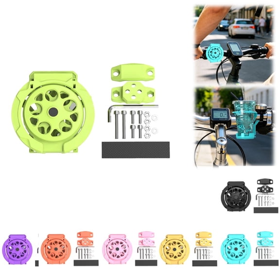 Foldable Motorcycle Cup Holder, Motorcycle Drink Holder, Water Bottle Cup Accessories For Bikes Scooters ATVs Bicycles Fits Most Drink Containers Handlebars(Green)