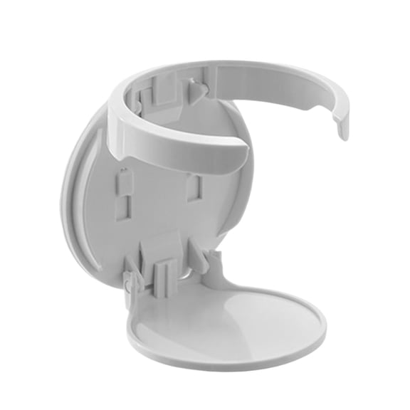 Foldable Mug Holder Adjustable Cup Holder Wall Mounted Cup Holder Car Drink Holder Water Bottle Rack For Cars Trucks RVs Van, 10×9 cm, White