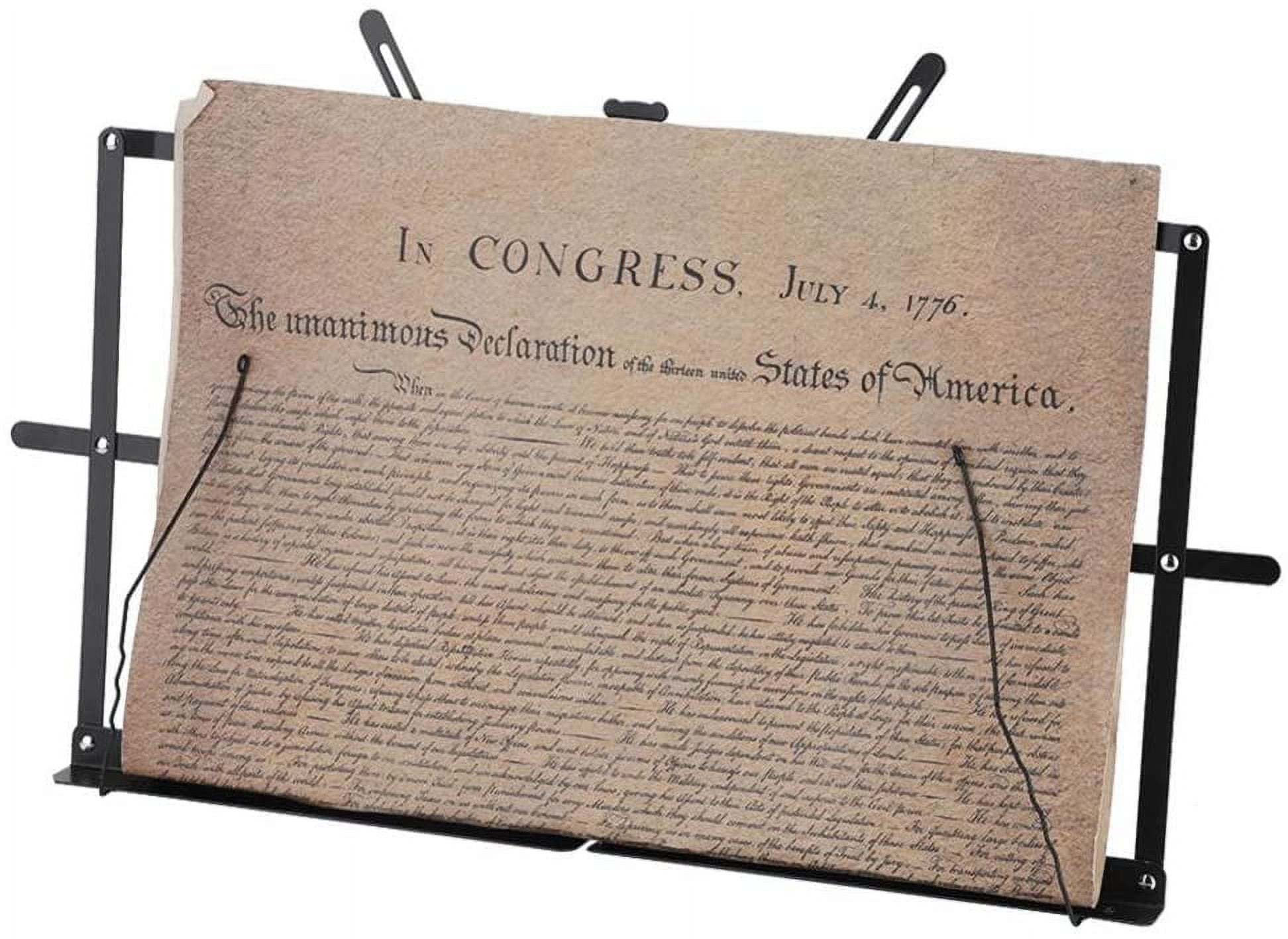 Foldable Music Stand Portable Folding Table Music Stand With Rubber