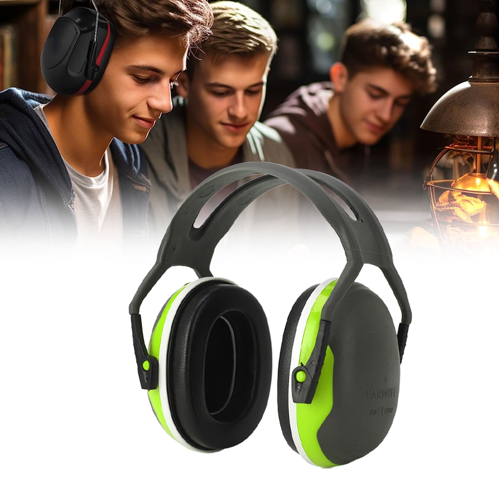 Foldable Noise Cancelling Earmuff For Sleeping Working Noise Reduction
