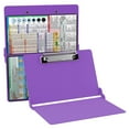 thumbnail image 1 of Foldable Nursing Clipboard by WhiteCoat Clipboard (Lilac), Foldable Clipboard with Nursing Edition Cheat, Nursing Clipboard - Pocket Size for Students, Nurses and Doctors, 1 of 5
