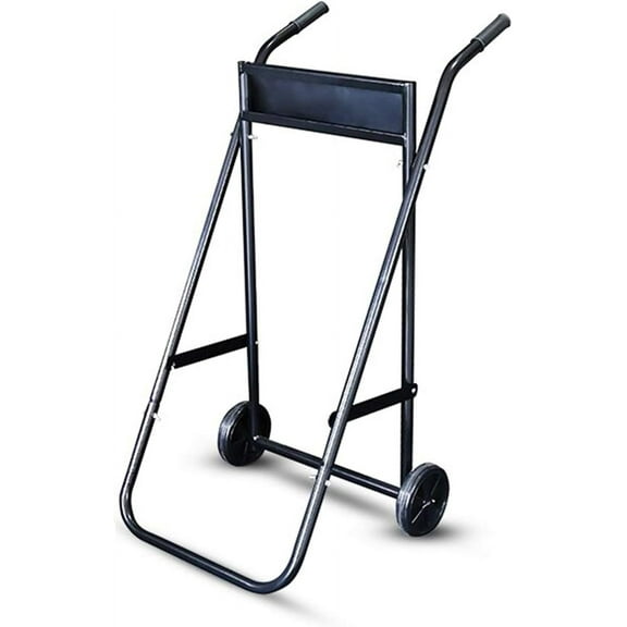 Foldable Outboard Motor Dolly with 2 Wheel,Boat Motor Engine Stand Up to 110lbs for Moving or Repair & Display Outboard Motors,Available Under 30hp