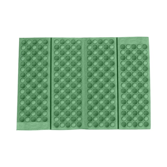 Foldable Outdoor Seat Cushion Waterproof Foam Pad Portable Thickened Shock Absorbing for Camping Picnic Hiking Beach Stadium and Travel Green
