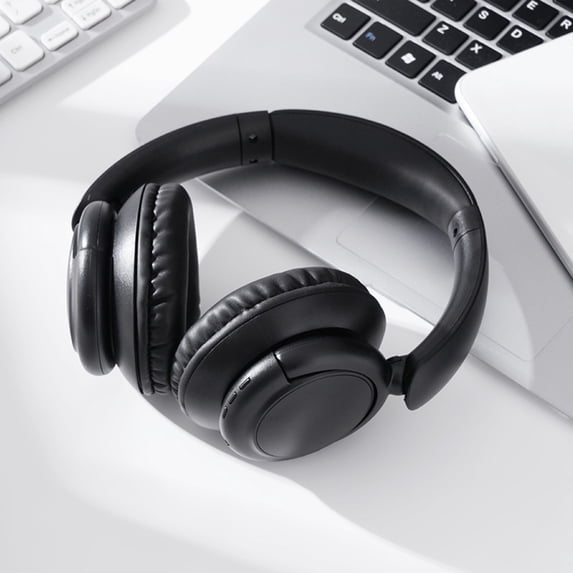 Foldable Over-Ear Bluetooth 5.3 Headphones, Wired Wireless Dual Mode, HiFi Stereo Audio, Adjustable Soft Earmuffs, Long Battery 27H for Phone Tablet PC Travel Home Office