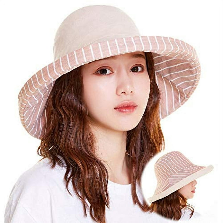 Foldable Packable Adjustable Sun Bucket Uv Wide Brim Summer Hat
