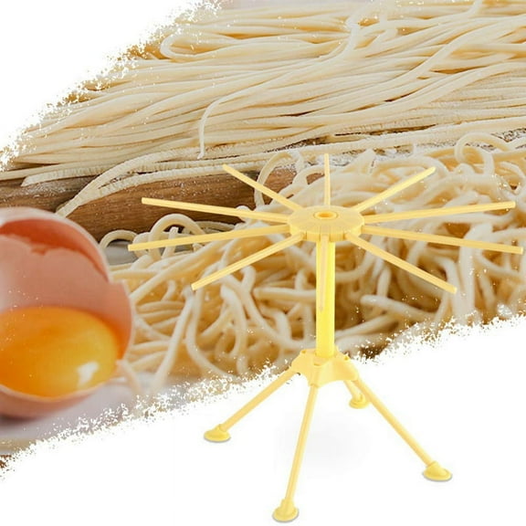 Foldable Pasta Drying Rack, Plastic Spaghetti Hanger
