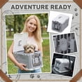 thumbnail image 1 of Foldable Pet Carrier Airline Approved Portable Dog Crate Cat Cage Travel Kennel for Small Dogs and Cats Car Seat Carrier Lightweight-Collapsible Pet Transport Box 1Pcs C, 1 of 6