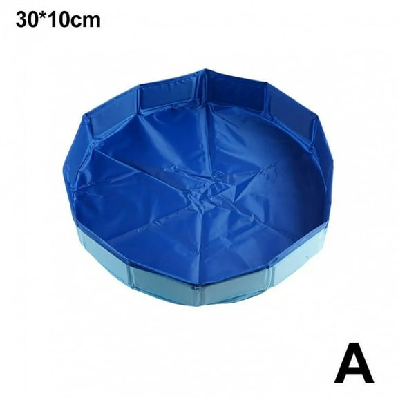 Foldable Pet Dog Bathing Tub Pool for Small Dogs Cat Pool Toy with Fish-Water Cat ToysInteractive, Portable Pet Grooming Bathtub