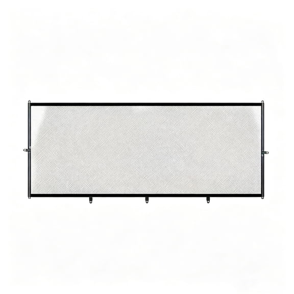 Foldable Pet Gate Freestanding Barrier,Dog Fence for Dogs, Pet Puppy Safety Fence, Required Protective Mesh Gate for Dogs Cats Stairs Doorways Hallways Home Safety Barrier Black