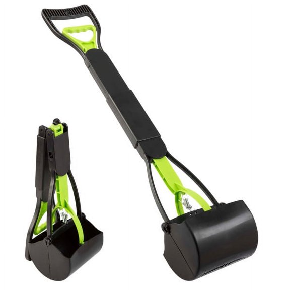 Foldable Pet Pooper Scooper, Green