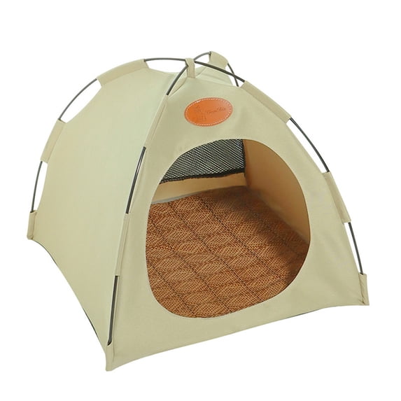 Foldable Pet Tent Portable Dog House Outdoor Camping Pet Shelter Indoor Outdoor Bed Tent, Easy Setup Lightweight Sleeping Space, Home Camping Beach Travel Use For Dogs Cats Rest