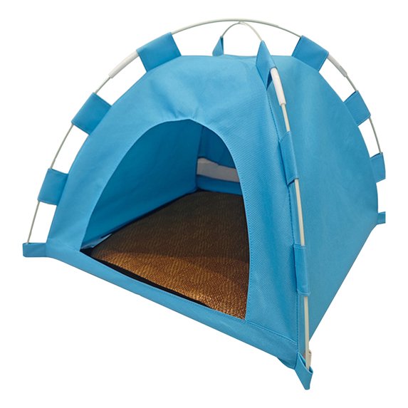Foldable Pet Tent - Waterproof Oxford Cloth Dog House for Camping/Beach, Portable & Machine-Washable