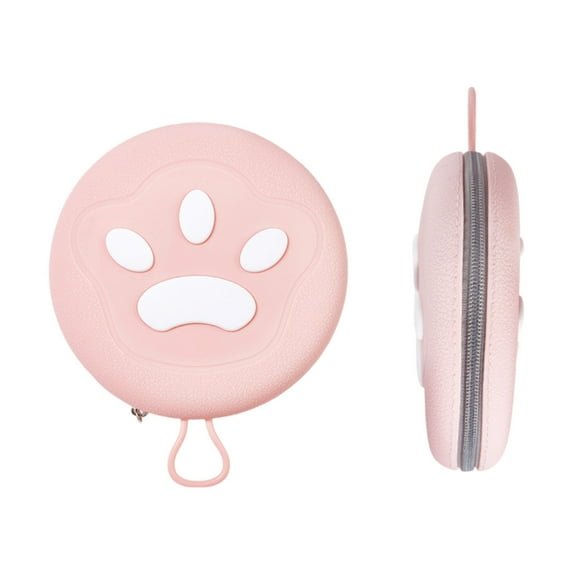 Foldable Pet Travel Bowl 2 In 1 Silicone Food and Water Feeder With Zipper Ideal Outdoor Hiking Camping Trips Portable Dog Cat Bowl