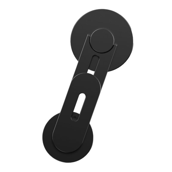 180° Rotatable Floating Phone Mount Vehicle Aluminum Alloy Bracket Tool Setup Wide Compatibility Stable Driving Navigation