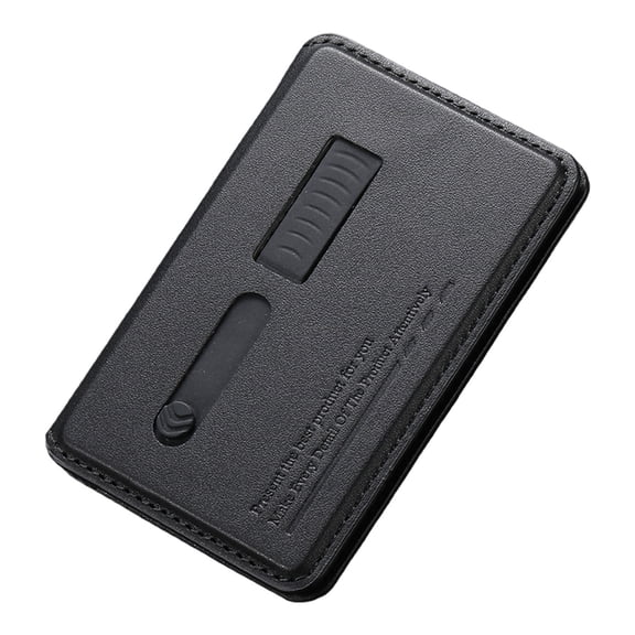 Foldable Phone Wallet Stand Backing Card Holder PU Construction Universally Smartphone Stand
