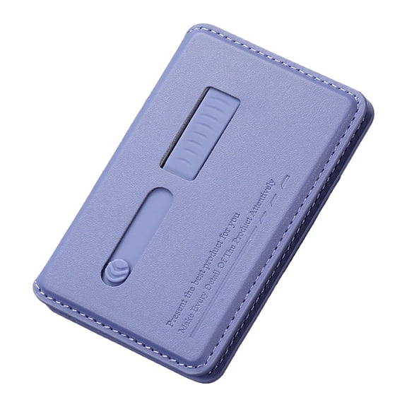 Foldable Phone Wallet Stand Backing Card Holder PU Construction Universally Smartphone Stand