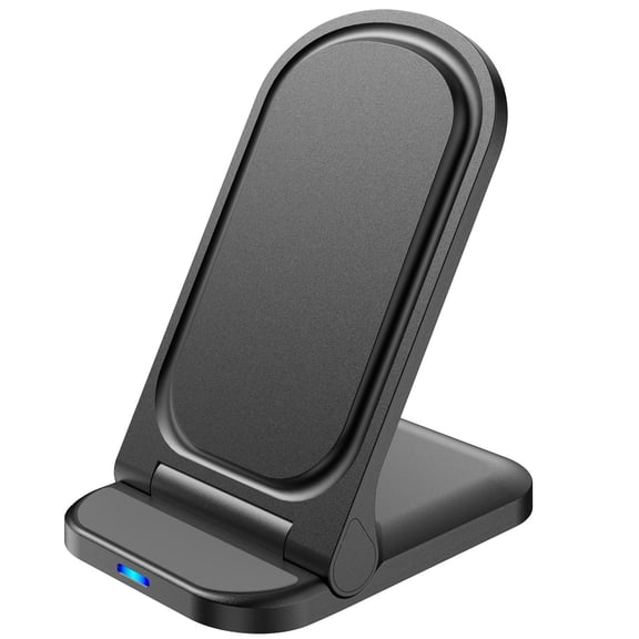 Foldable Phone Wireless Charging Stand 15W LED Light Notification Intelligent Temperature Control Overheating Prevention