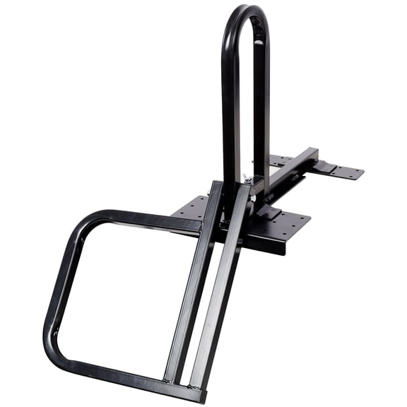 Foldable Pickup Truck Tailgate One-Step Ladder - Universal Fit. Drilling Hex Screws for Easy Install. Load Capacity: 300 LBS. Serves To Secure Items In Truck Bed