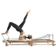 Foldable Pilates Reformer Machine,Extended 88in Metal Frame Pilates Equipment for Home Women Men Use Gym Workout & Advanced and Beginners Users , Dual Resistance System Spring & Latex Tubes