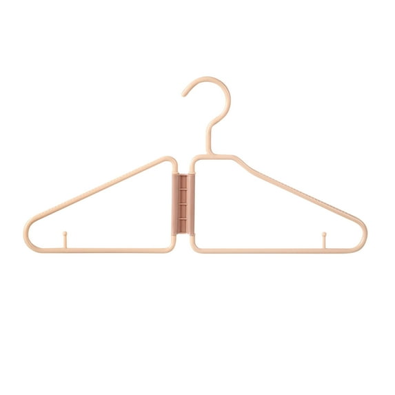 Foldable Plastic Hanger, Storage Rack for Clothes, Space-Saving Hanging Clothes Organizer, Home Storage Solution for Clothing