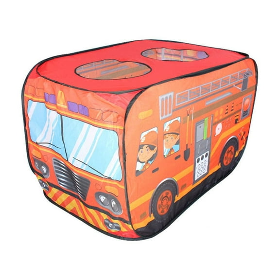 Foldable Play Tent Indoor Outdoor Playhouse Easy Setup Collapsible Design Portable Activity Space for 4-5 Years