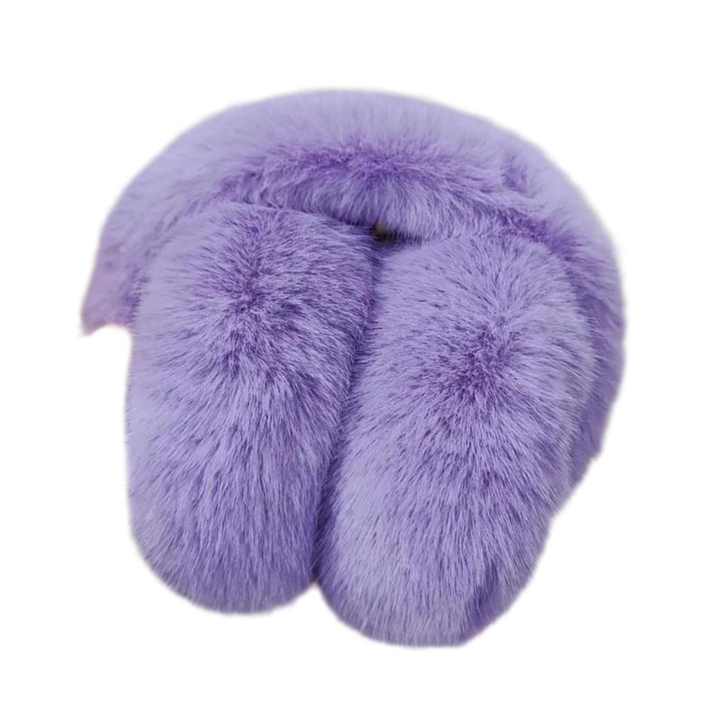 Foldable Plush Ear Muffs for Adult Teens Thick Warm Ear Covers for ...
