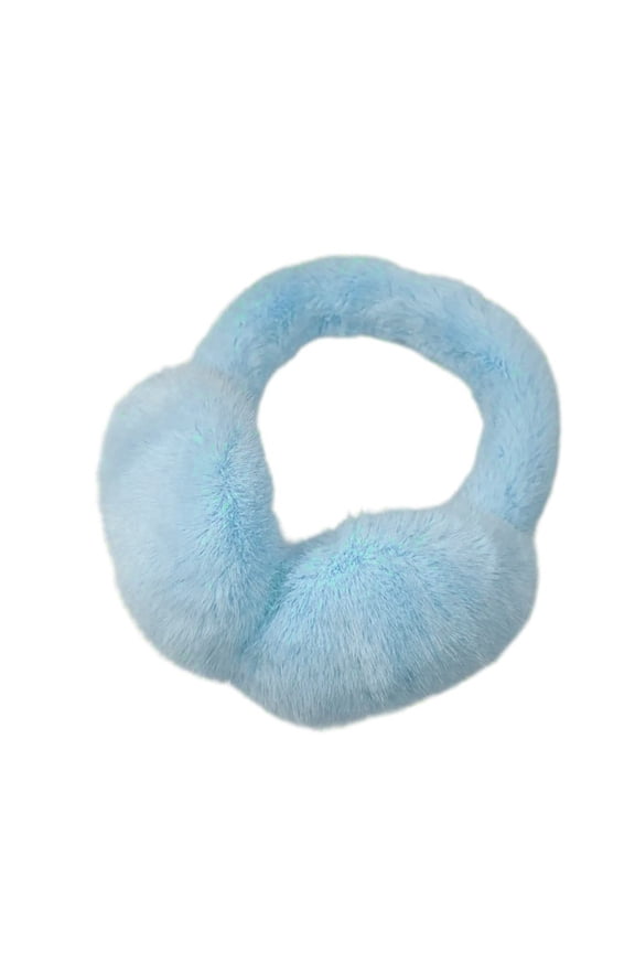 Foldable Plush Ear Muffs for Adult Teens Thick Warm Ear Covers for Great Warmth Cold Weather Winter Activity Ear Protect