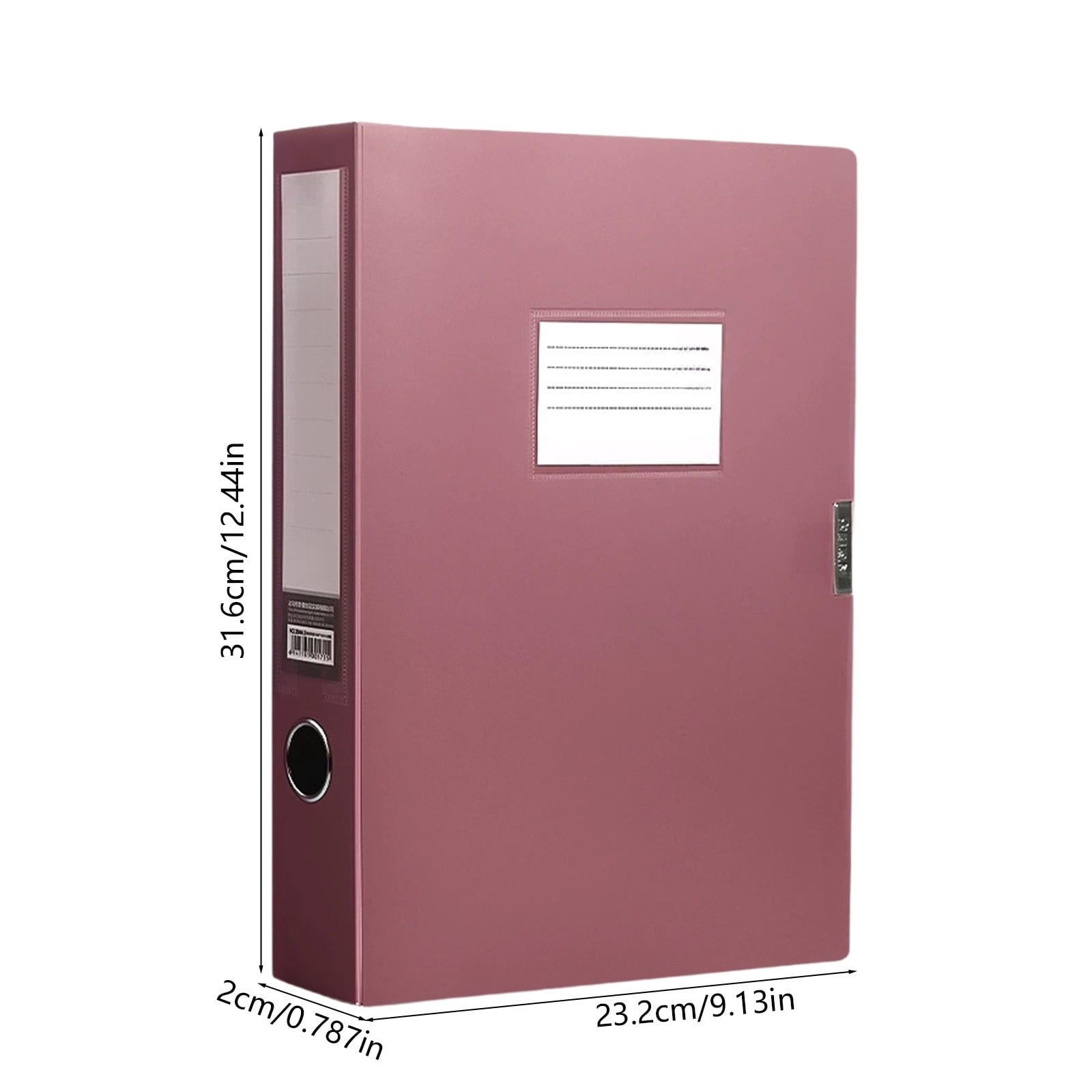 Writable Box.net Foldable Polypropylene Document Storage Box with Writable Label Panel ...