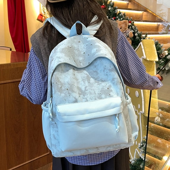 Foldable Portable Backpack Large Capacity Ultralight Travel Daypack Waterproof Scratch Resistant Polyester Packable Bag for Hiking Commuting School Gym