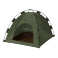 thumbnail image 1 of Foldable Portable Pet House Tent | Waterproof Dog Bed for Small Dogs Cats Rabbits and Puppies | Breathable Soft Cozy Nesting Pad with Removable Washable Cushion | Indoor Outdoor Use, 1 of 2