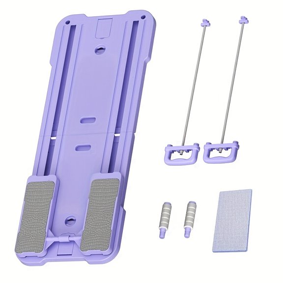 Foldable Portable Pilates Reformer, 9-in-1 Multifunctional Workout Board, Full-Body Core Training for Abs, Legs, Arms & Back, Home Gym Exercise Gift