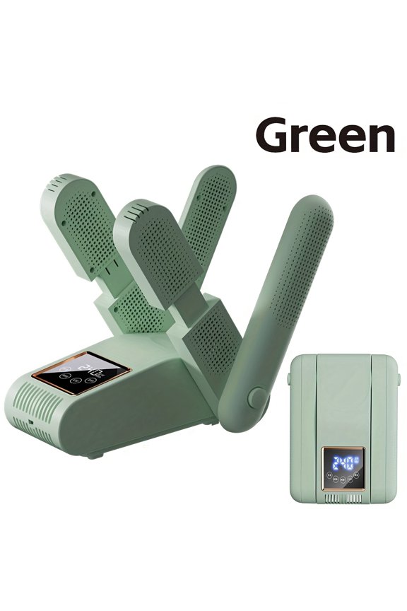 Foldable Portable Shoe Dryer & Heater with Smart Timer, 180° Design for Quick Drying of Damp Smelly Shoes & Boots, Ideal for Home Travel Fitness, Perfect Holiday Gift