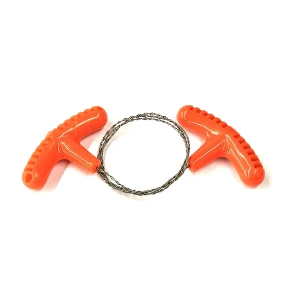 Foldable Portable Stainless Steel Wire Saw with Heavy-Duty Finger Handle Manual by Typpkmm