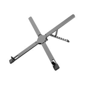 Foldable Portable Zincs Alloys Computer Risers Stand For Office Home And Travel Use